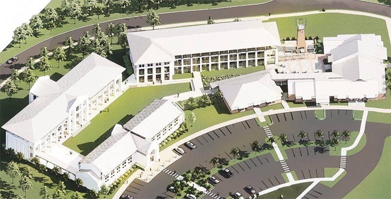 Seaside School Campus Expansion Rendering